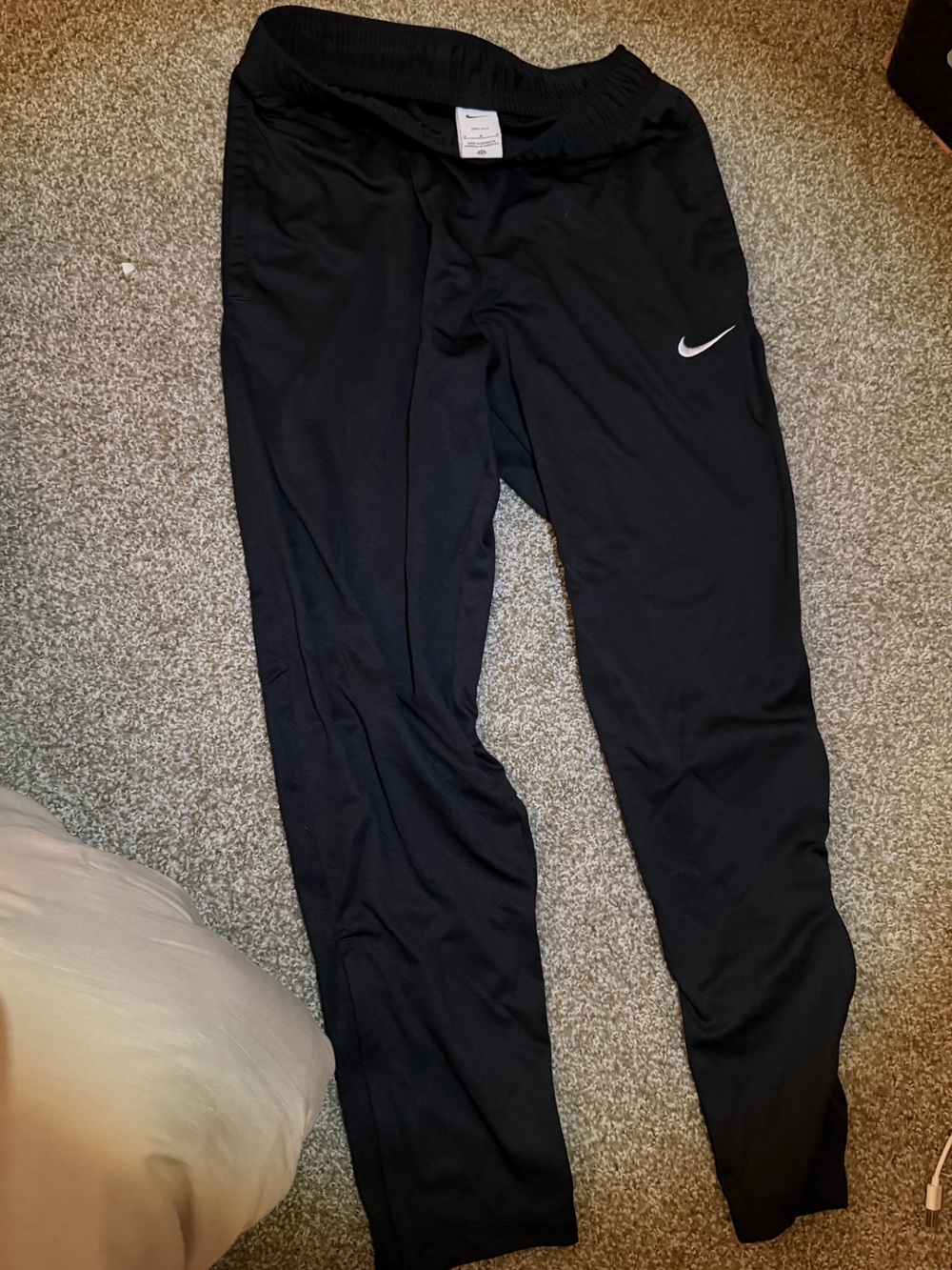 Nike Mens Black Athletic Track Pants